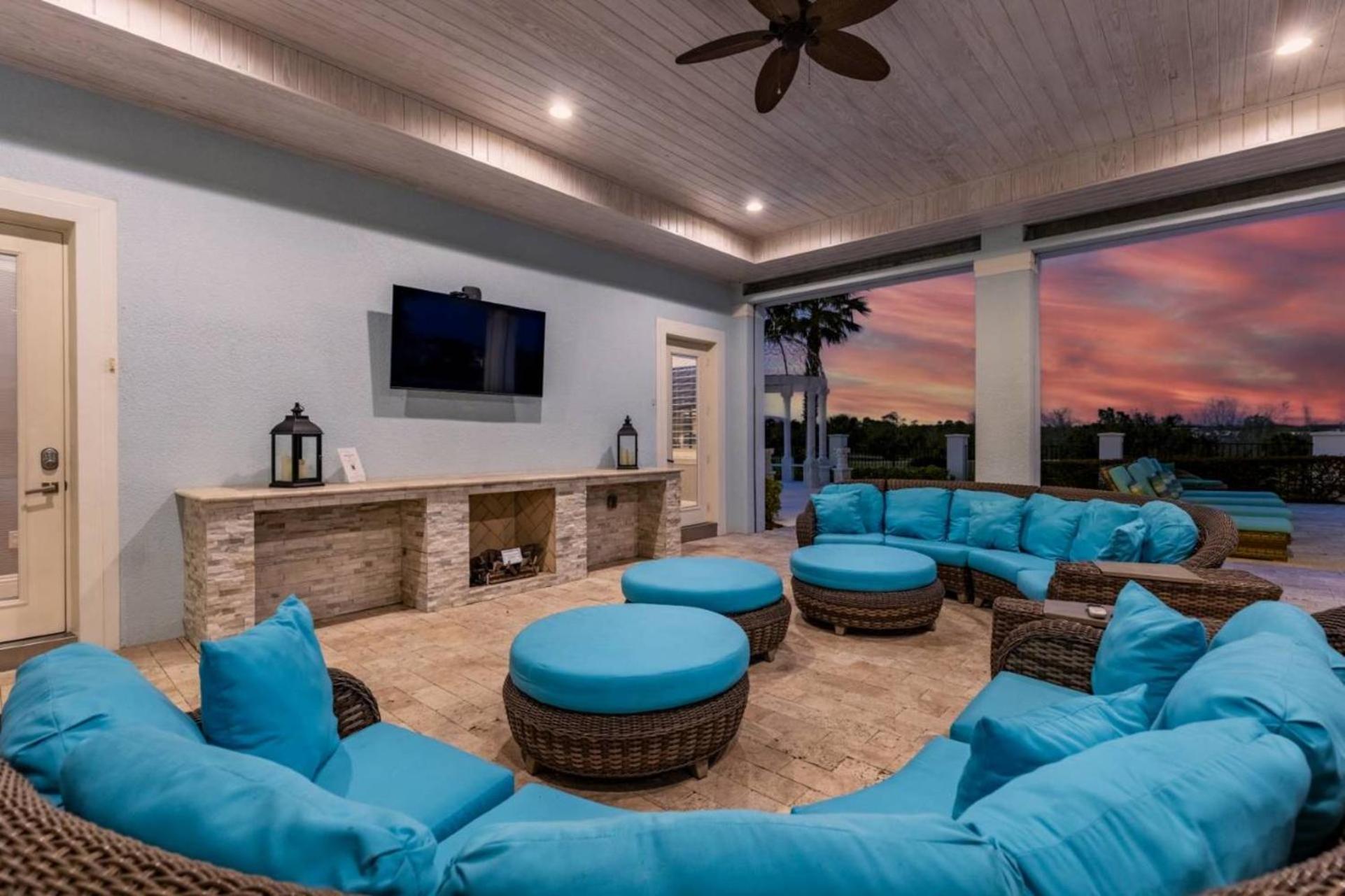 קיסימי Beautiful 5 Star Mansion With Private Pool On The Prestigious Reunion Resort Orlando Mansion 6280 מראה חיצוני תמונה
