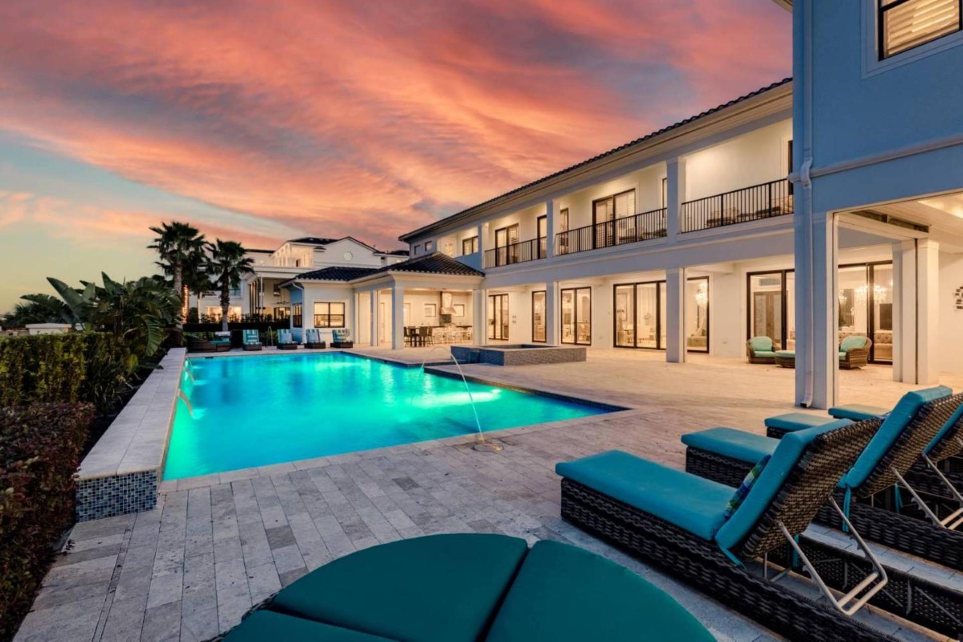 קיסימי Beautiful 5 Star Mansion With Private Pool On The Prestigious Reunion Resort Orlando Mansion 6280 מראה חיצוני תמונה