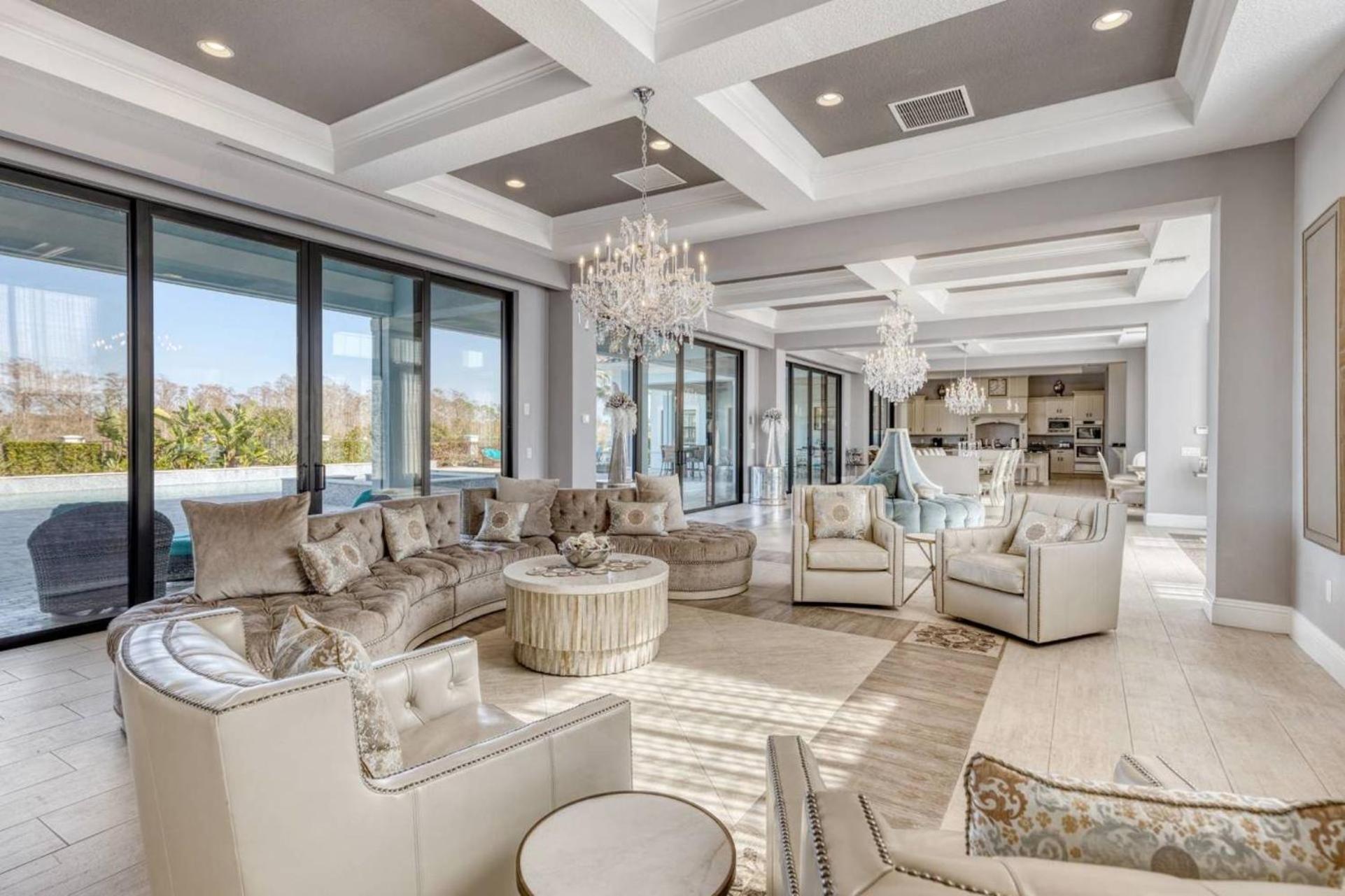 קיסימי Beautiful 5 Star Mansion With Private Pool On The Prestigious Reunion Resort Orlando Mansion 6280 מראה חיצוני תמונה