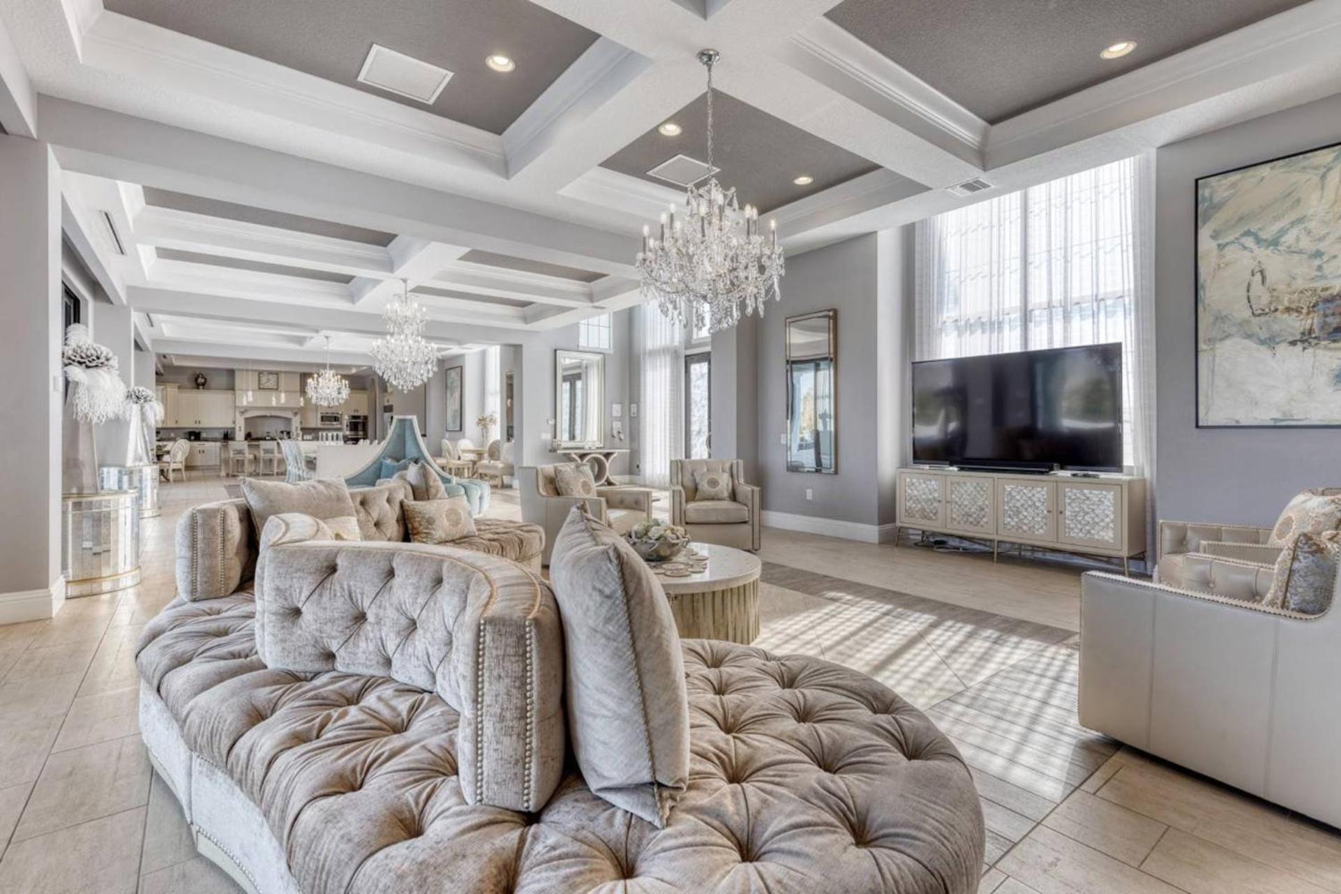 קיסימי Beautiful 5 Star Mansion With Private Pool On The Prestigious Reunion Resort Orlando Mansion 6280 מראה חיצוני תמונה